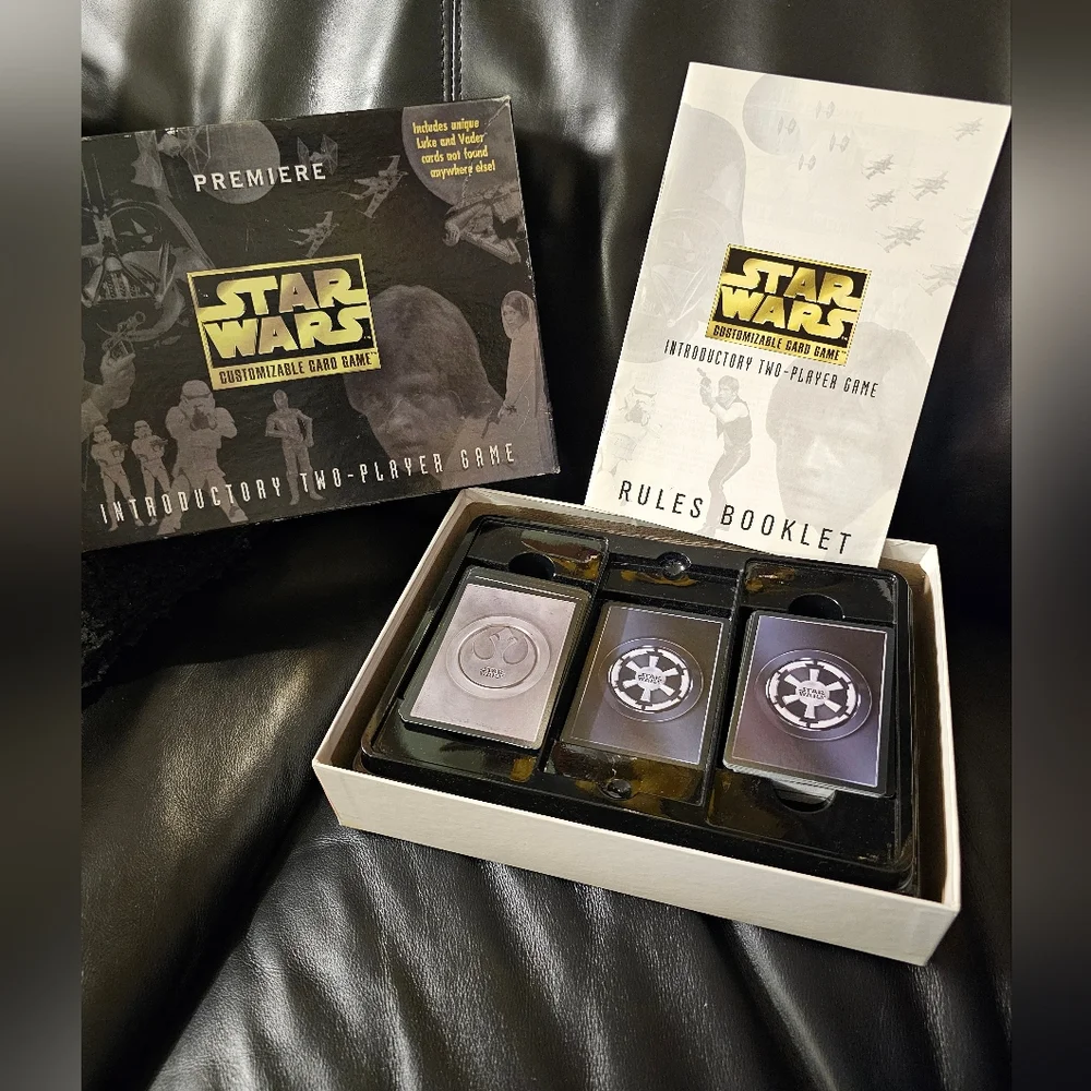Star Wars Premier Introductory Two player Card Game Circa 1995 EUC - Picture 5 of 8